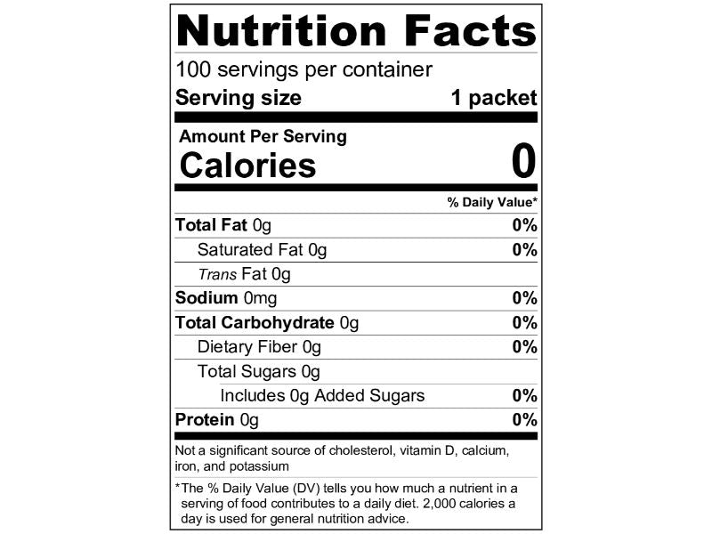 True Lemon Crystallized Lemon Packets 100 ct. Box EACH