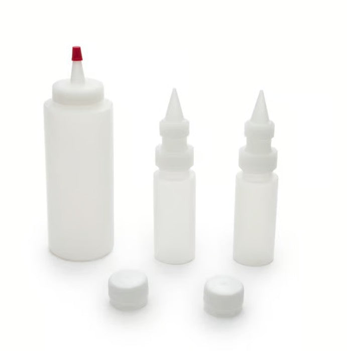 Fox Run Icing Squeeze Bottles for Decorating, Set of 3 EACH