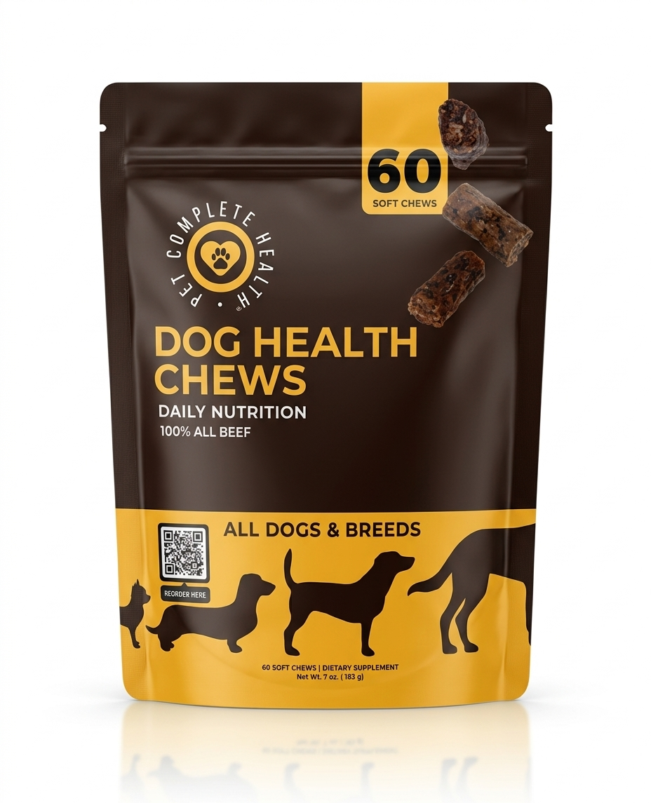 Complete Pet Health Dog Health Chews 60 soft chews EACH