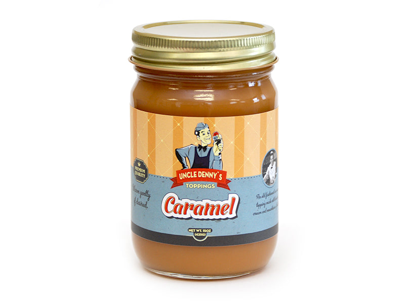 Uncle Denny's Caramel Topping 15 oz. Jar EACH