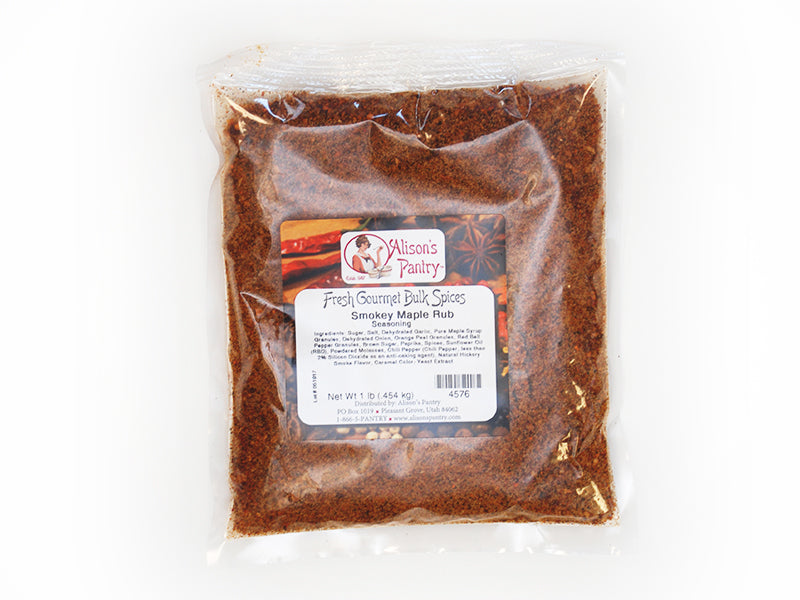 AP Smokey Maple Rub Seasoning 1 lb. Bag EACH