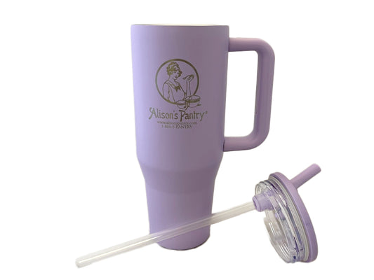 Insulated 40 oz Water Bottle with AP logo LILAC Each