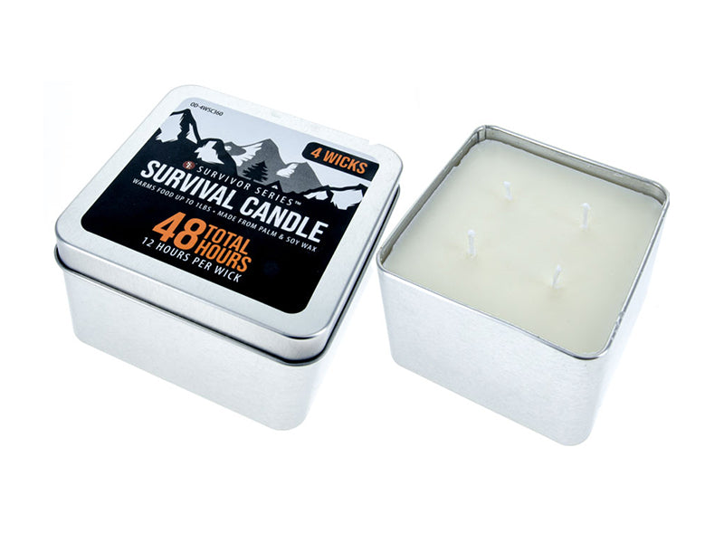 Sona 4 Wick 48 Hour Survival Candle EACH