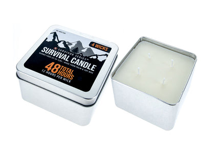 Sona 4 Wick 48 Hour Survival Candle EACH