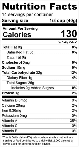Kirkland Dried Tart Montmorency Cherries 20 oz. Bag EACH
