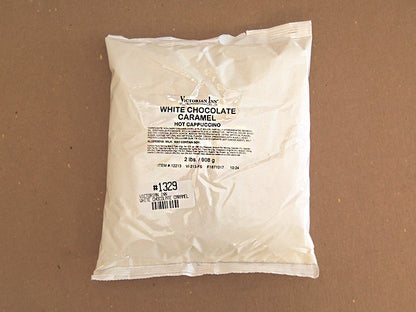 Victorian Inn White Chocolate Caramel Hot Cappuccino 2 lb. Bag EACH