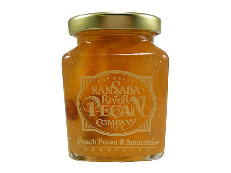 San Saba Peach Pecan & Amaretto Preserves 11 oz. Jar EACH