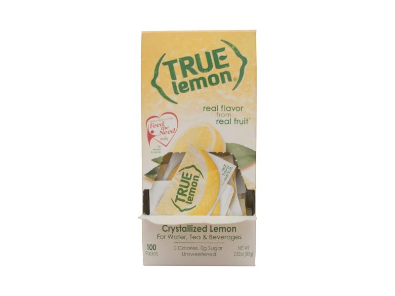 True Lemon Crystallized Lemon Packets 100 ct. Box EACH