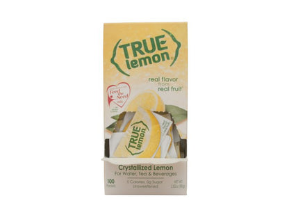 True Lemon Crystallized Lemon Packets 100 ct. Box EACH