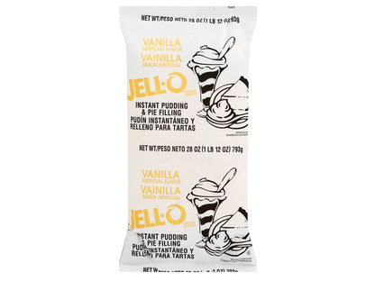 Jell-O Vanilla Instant Pudding & Pie Filling 28 oz. EACH