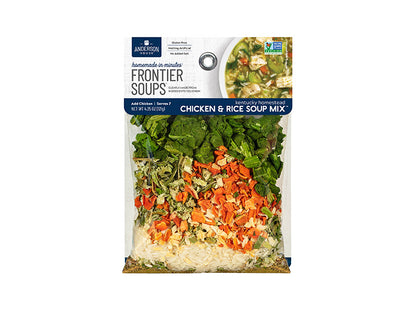 Frontier Soups Kentucky Homestead Chicken & Rice Soup Mix 4.25 oz. Bag EACH