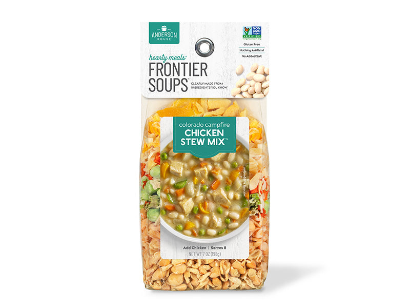 Frontier Soups Hearty Meals Colorado Campfire Chicken Stew Mix 7 oz. Bag EACH