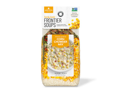 Frontier Soups Hearty Meals Illinois Prairie Corn Chowder Mix 7 oz. Bag EACH