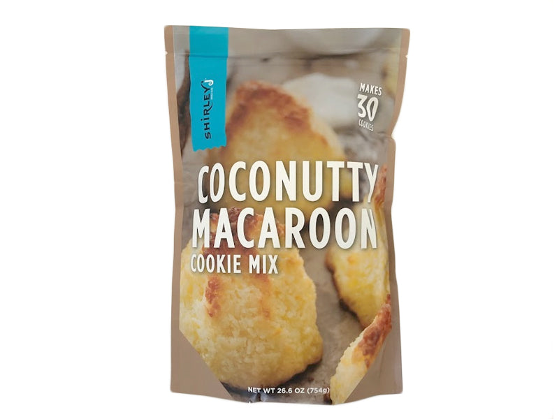 Shirley J Coconutty Macaroon Cookie Mix 26 oz. Bag EACH
