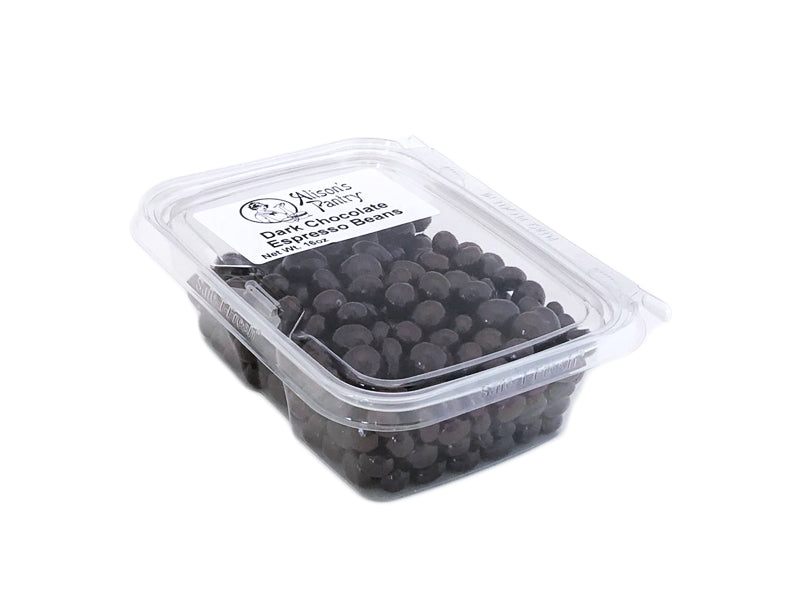 AP Dark Chocolate Espresso Beans 16 oz. Tub EACH
