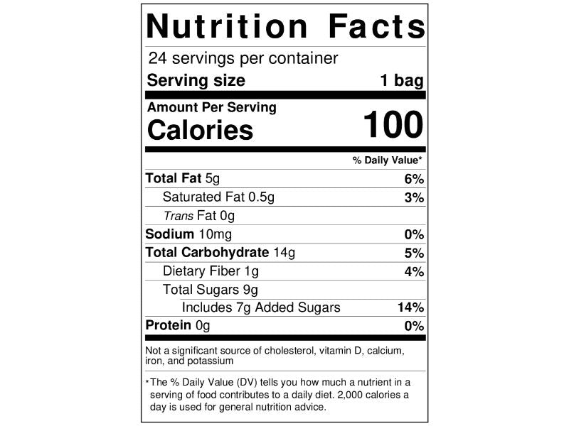Seneca Original Apple Chips 24/.7 oz. Bags CASE
