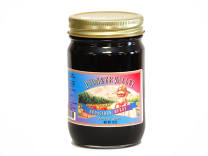 Pioneer Valley Bodacious Berry Fancy Jam 15 oz. Jar EACH