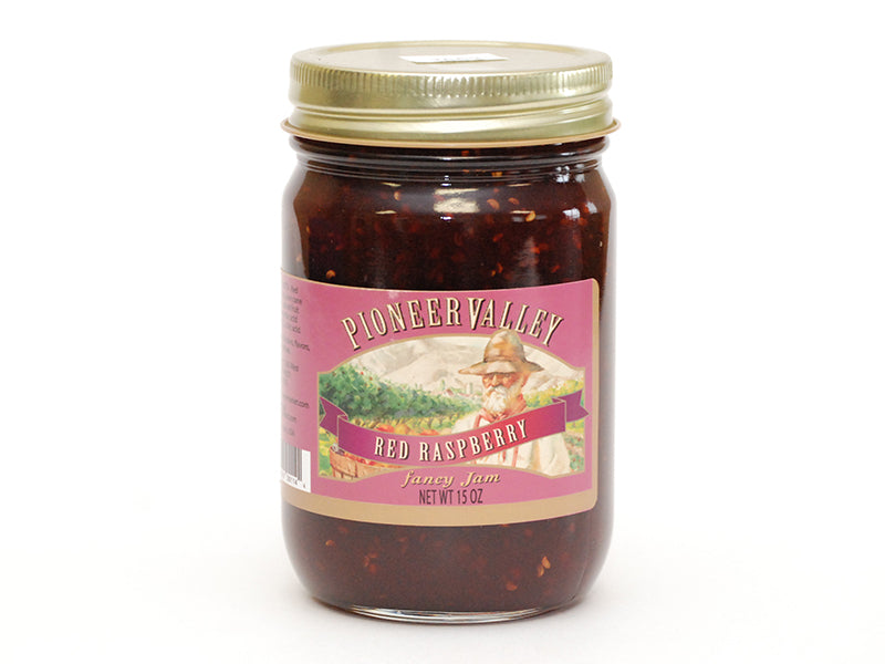 Pioneer Valley Red Raspberry Fancy Jam 15 oz. Jar EACH