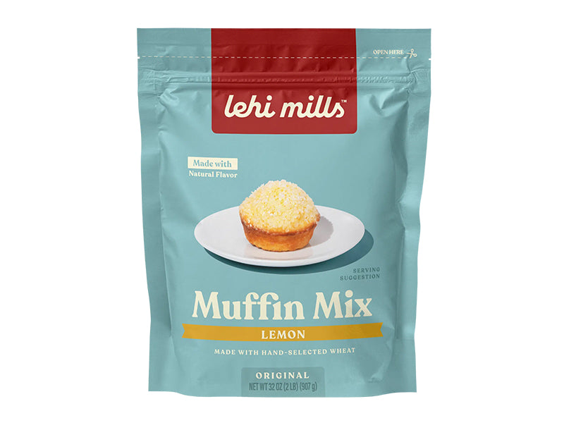 Lehi Mills Lemon Muffin Mix 2lb bag