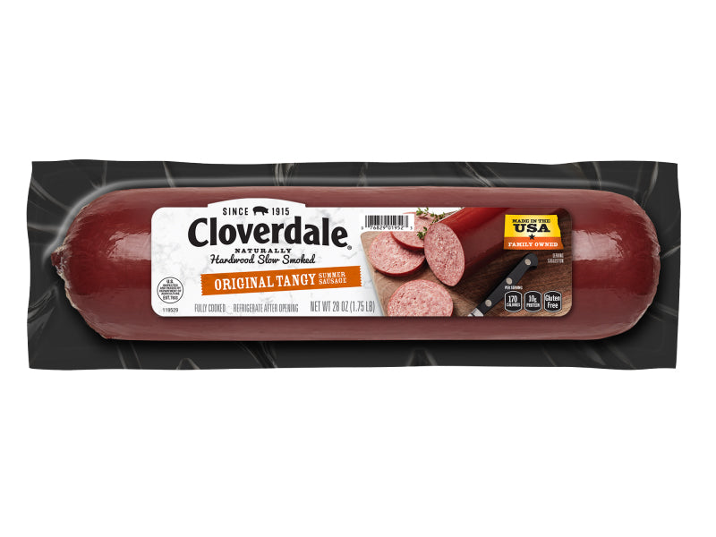 Cloverdale Original Tangy Summer Sausage, 28 oz. roll EACH