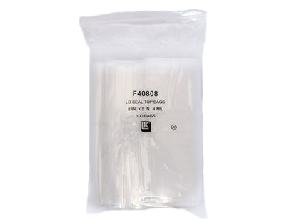 8" x 8" Quart Heavy-Weight Seal Top Freezer Bags, 100 ct. EACH