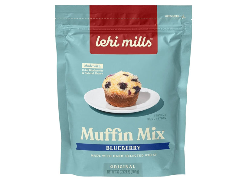 Lehi Mills Blueberry Muffin Mix, 2 lb. bag