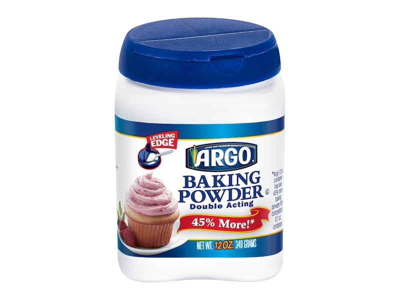 Argo Double Acting Baking Powder, 12 oz. jar EACH