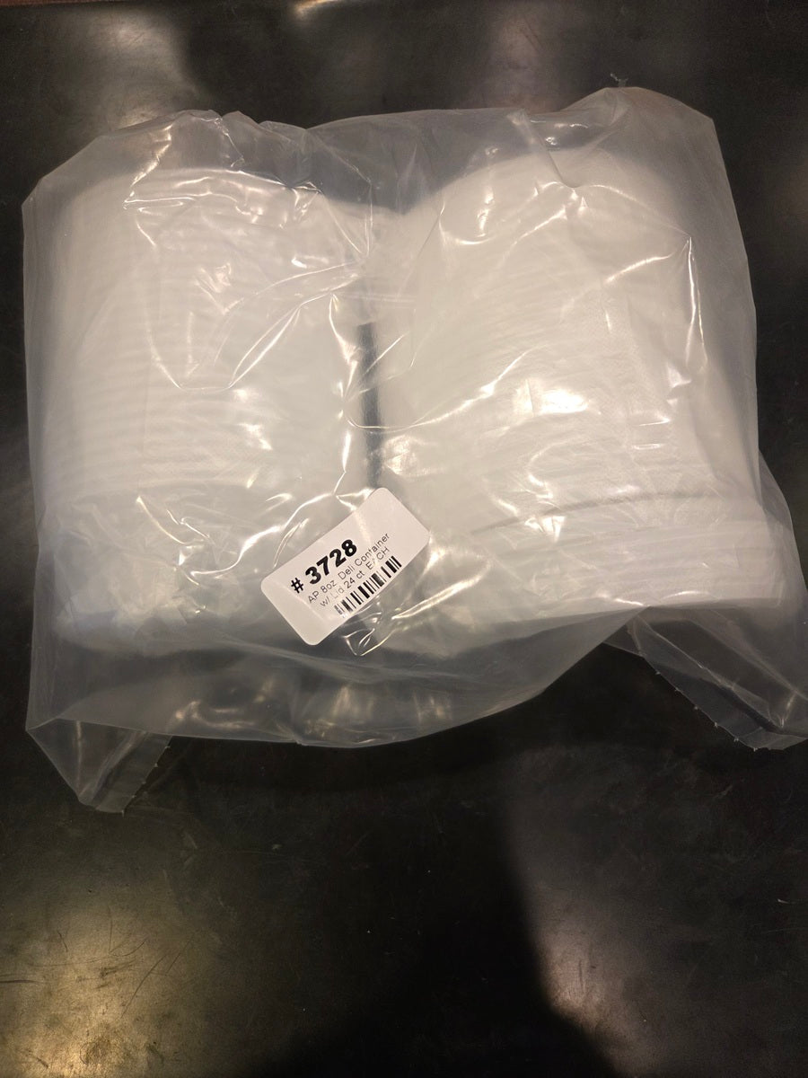 AP 8 oz. Deli Container with Lid 30 ct. EACH