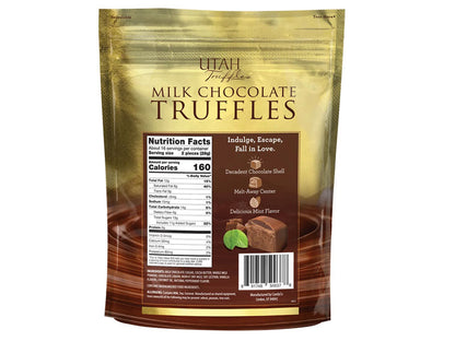 Utah Truffles Milk Chocolate Mint Truffles, 32 ct. bag EACH