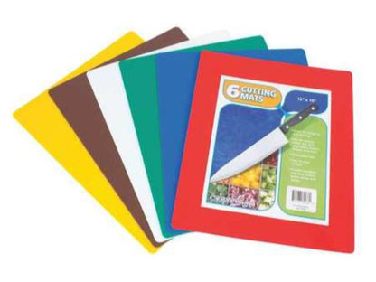 Crestware Flexible Cutting Mats 6 ct. Set EACH