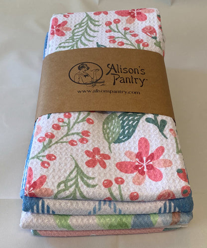 AP Microfiber Printed Tea Towels- set of 4 EACH- HD