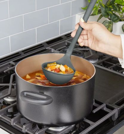 Tovolo Flex-Core Ladle, Charcoal EACH