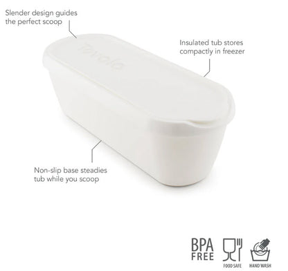 Tovolo Glide-A-Scoop Ice Cream Tub, 1.5 Qt. Tropical Breeze EACH