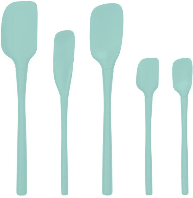 Tovolo All-Silicone Aqua Spatula Set, 5-Pieces EACH