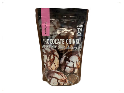 Shirley J Chocolate Crinkle Cookie Mix 30 oz. Bag EACH