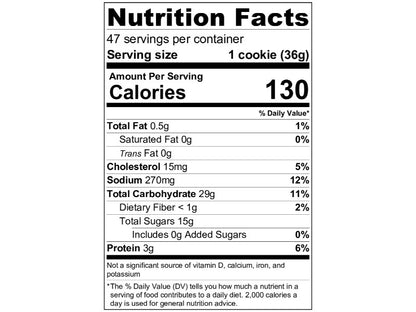Shirley J Heirloom Soft Ginger-Molasses Cookie Mix 23 oz. Bag EACH