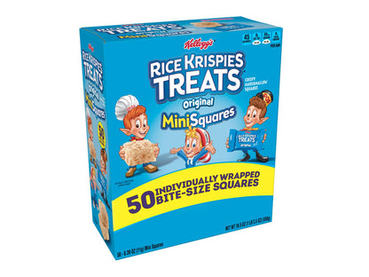 Kellogg's Rice Krispies Treats Mini Squares 50 ct. Box EACH