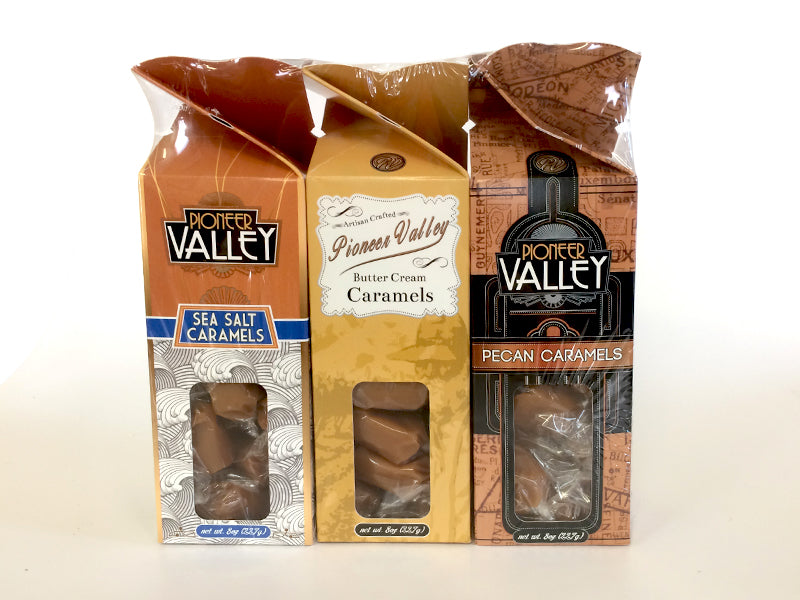Pioneer Valley Caramels Variety Pack 3/8 oz. Boxes EACH