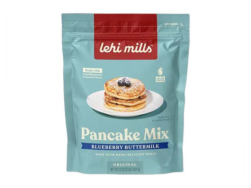Lehi Mills Blueberry Buttermilk Pancake Mix 2 lb. Bag EACH
