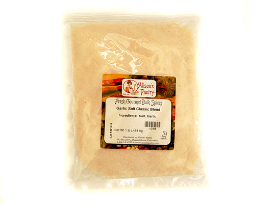 AP Garlic Salt Classic Blend 1 lb. Bag EACH