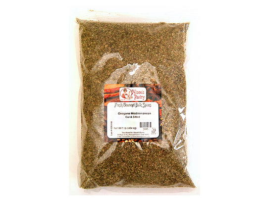 AP Oregano Mediterranean Cut & Sifted 1 lb. Bag EACH