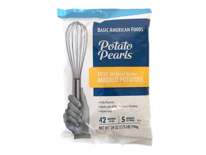 Basic American Foods Excel Original Butter Mashed Potatoes 28 oz. Bag EACH
