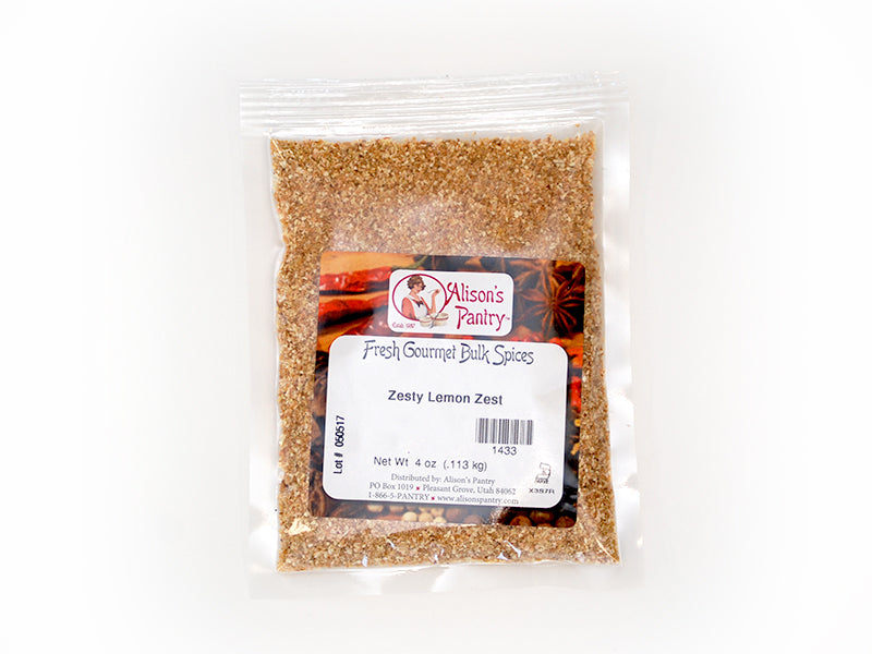 AP Zesty Lemon Zest 4 oz. Bag EACH