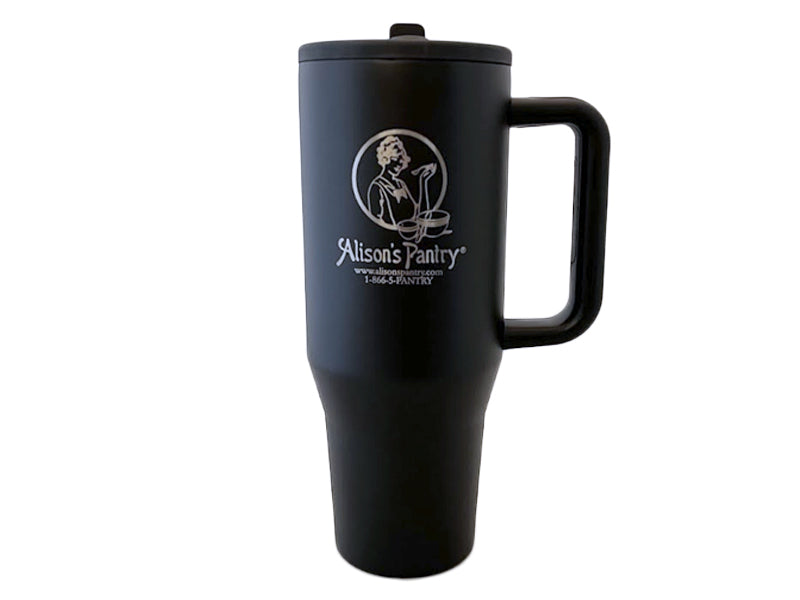 Insulated 40 oz Water Bottle with AP logo BLACK Each