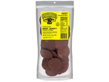 Old Trapper Teriyaki Double Eagle Beef Jerky 80 ct. Bag EACH