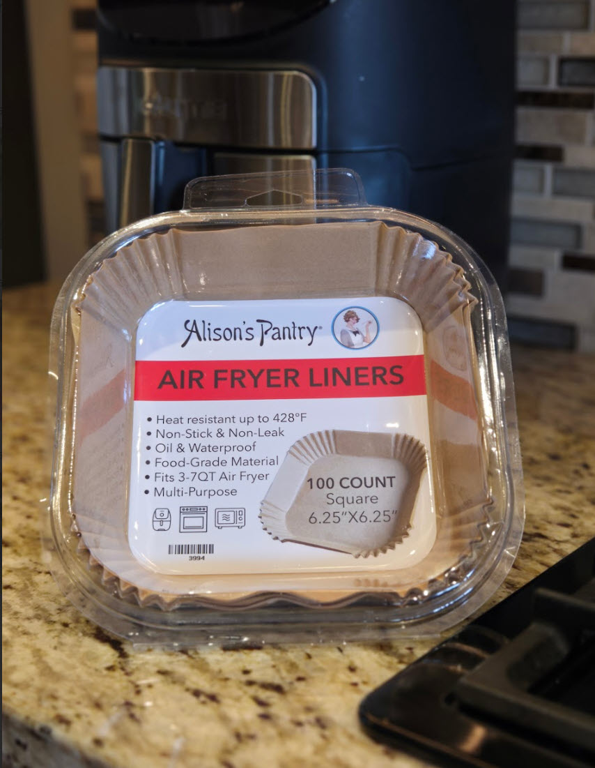 AP Air Fryer Liners Square, 100 ct. pack EACH- HD