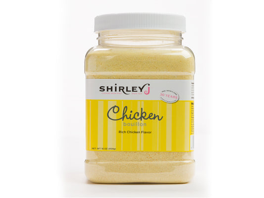 Shirley J Chicken Bouillon Granules 16 oz. Jar EACH