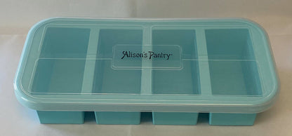 AP Silicone 4 Compartment Freezer Mold w/Lid