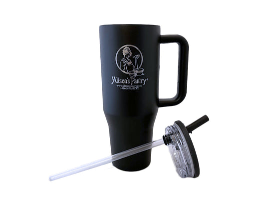 Insulated 40 oz Water Bottle with AP logo BLACK Each