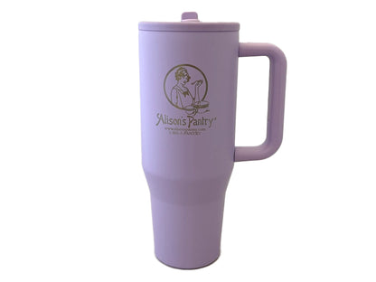Insulated 40 oz Water Bottle with AP logo LILAC Each